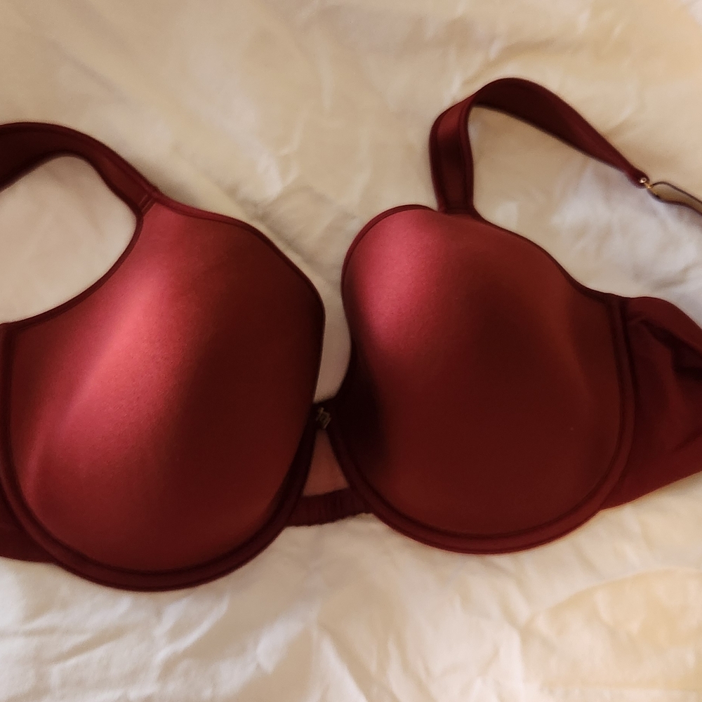 Women's Burgundy Bra